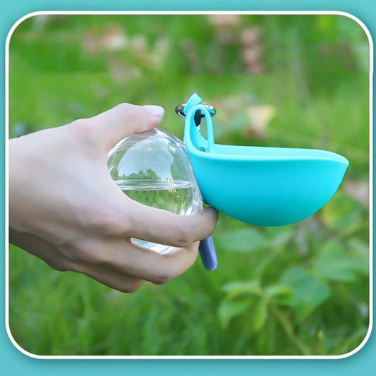 Portable Dog Water Bottle Bowl