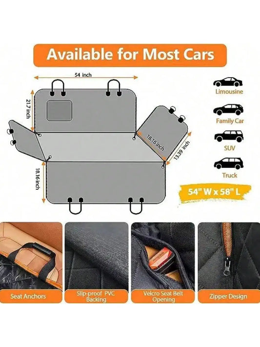 Waterproof Pet Car Seat Cover